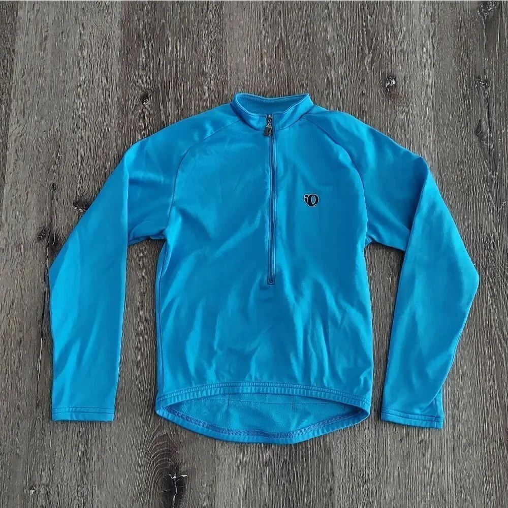 Pearl Izumi Long Sleeve Cycling Jersey Blue Womens Extra Small